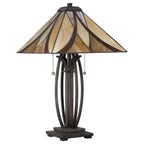 Tischleuchte Asheville (bronzefarben) 2x - Elstead Lighting