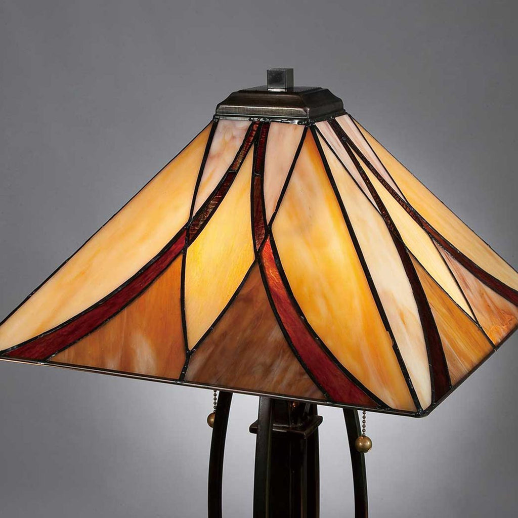 Tischleuchte Asheville (bronzefarben) 2x - Elstead Lighting