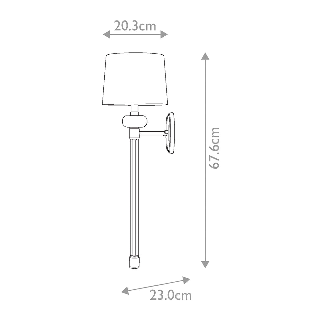 Wandleuchte Barbour (weiß) 1x - Elstead Lighting