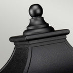 Außen-Sockelleuchte Bedford (schwarz) 1x - Elstead Lighting
