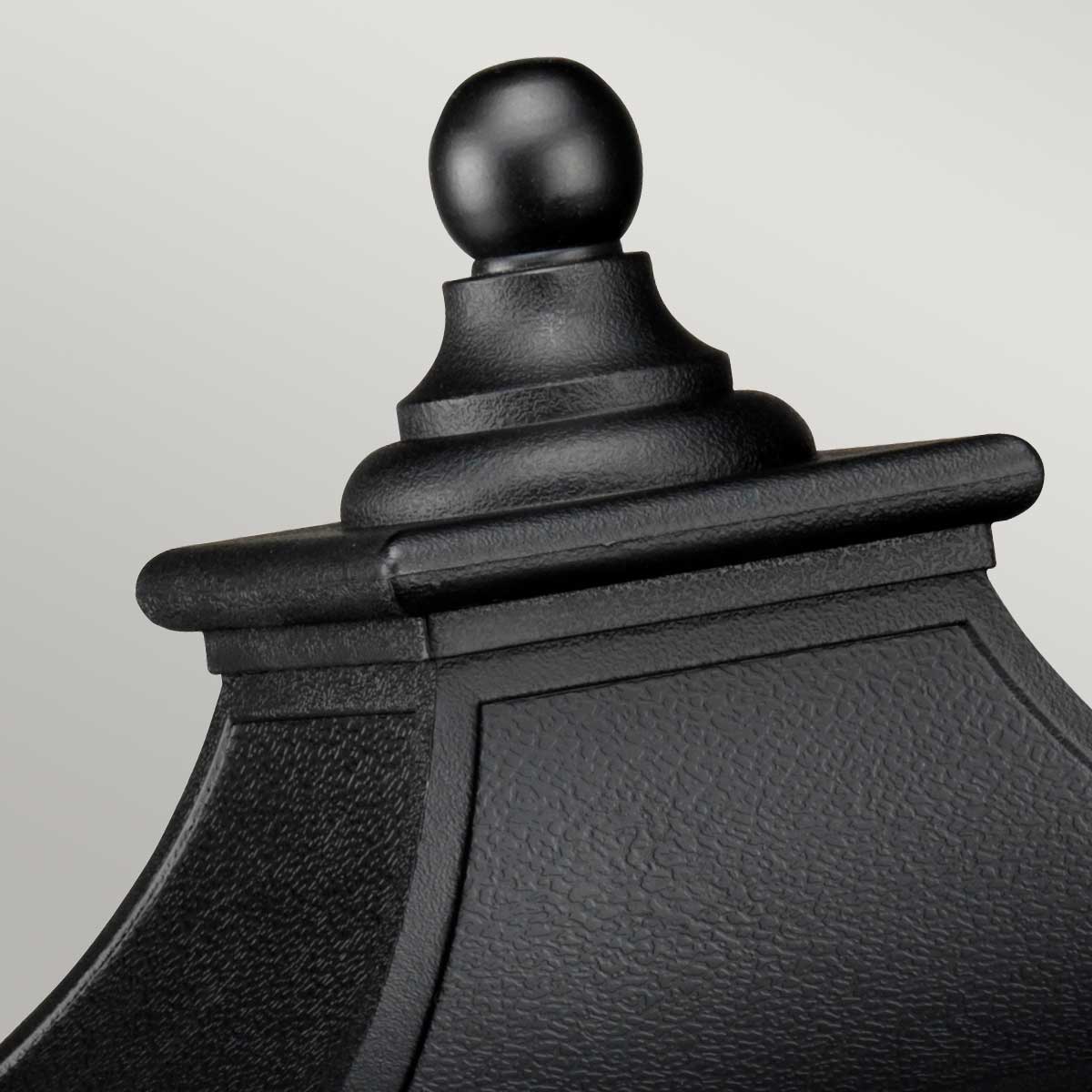 Außen-Sockelleuchte Bedford (schwarz) 1x - Elstead Lighting