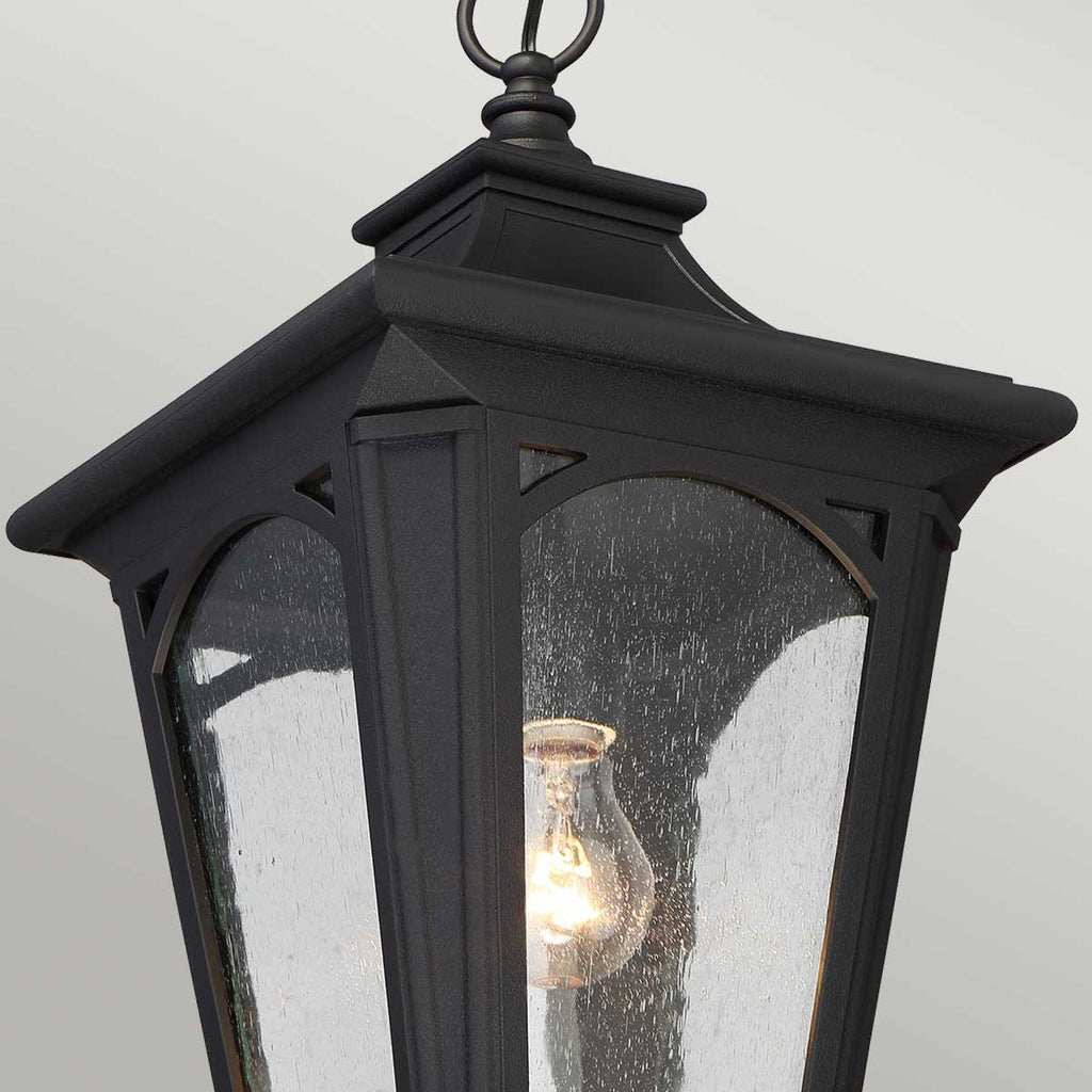 Außen-Pendelleuchte Bedford (schwarz) 1x - Elstead Lighting