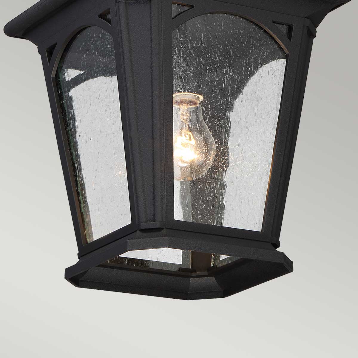Außen-Pendelleuchte Bedford (schwarz) 1x - Elstead Lighting