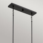 Pendelleuchte Bismarck (schwarz) 5x - Elstead Lighting