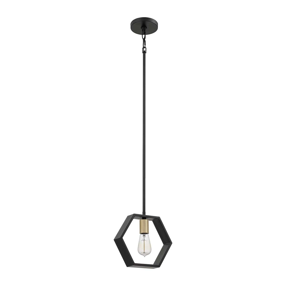 Pendelleuchte Bismarck (schwarz) 1x - Elstead Lighting