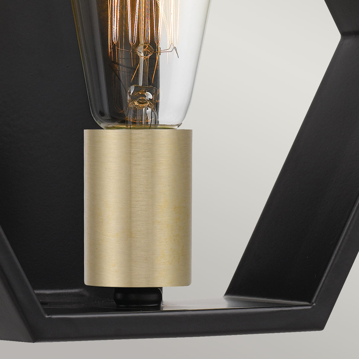 Wandleuchte Bismarck (grau) 1x - Elstead Lighting