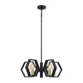 Pendelleuchte Bismarck (schwarz) 5x - Elstead Lighting