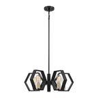 Pendelleuchte Bismarck (schwarz) 5x - Elstead Lighting