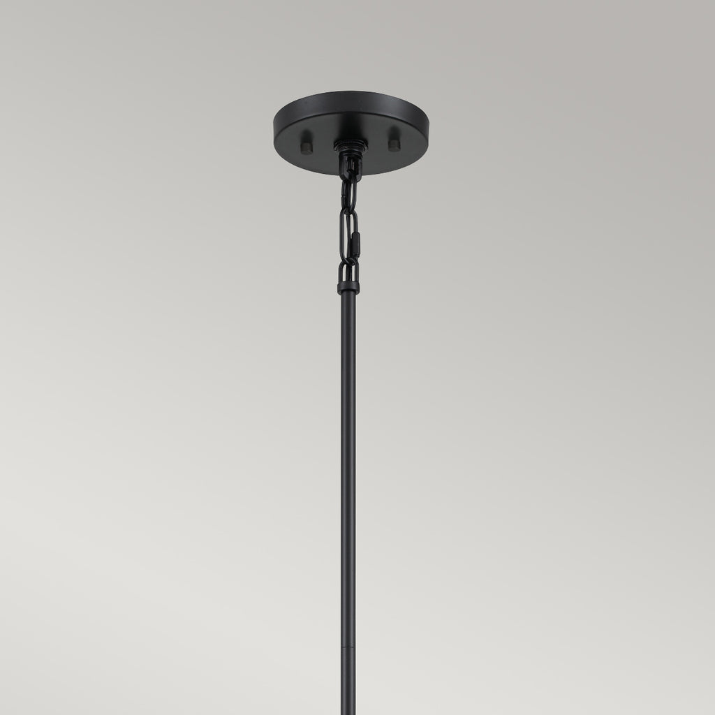 Pendelleuchte Bismarck (schwarz) 5x - Elstead Lighting