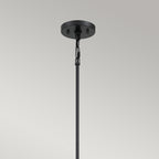 Pendelleuchte Bismarck (schwarz) 5x - Elstead Lighting
