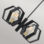 Pendelleuchte Bismarck (schwarz) 5x - Elstead Lighting