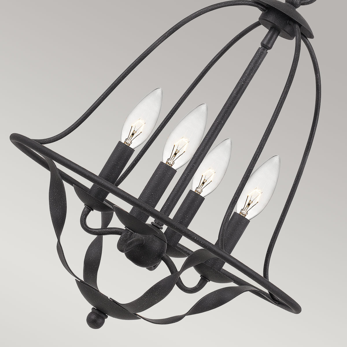 Pendelleuchte Bradbury (grau) 4x - Elstead Lighting