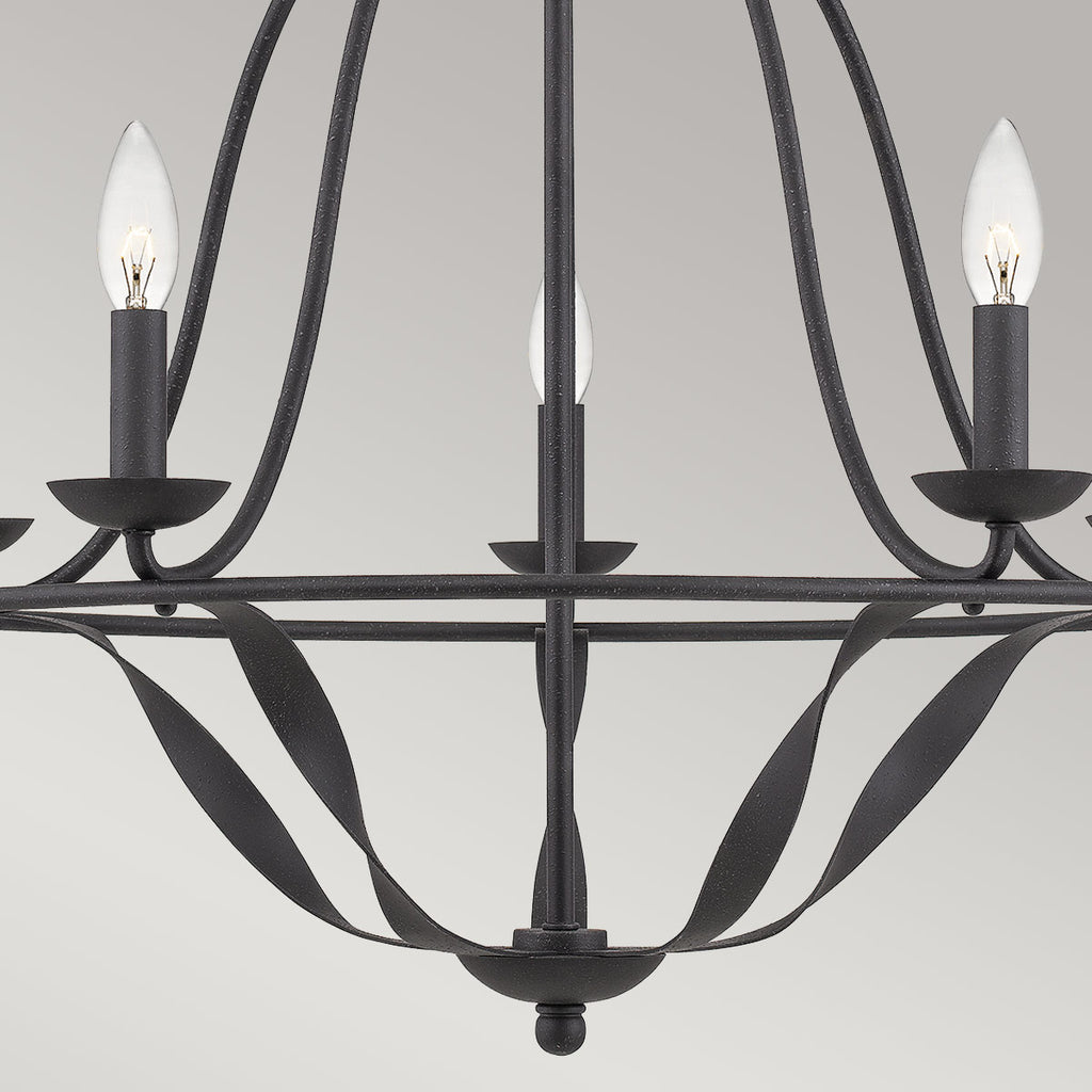Pendelleuchte Bradbury (grau) 5x - Elstead Lighting
