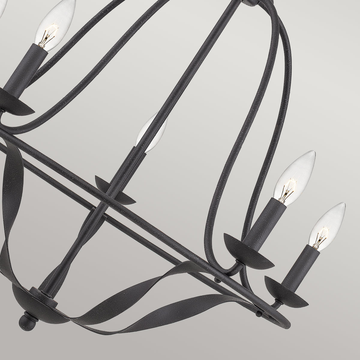 Pendelleuchte Bradbury (grau) 5x - Elstead Lighting