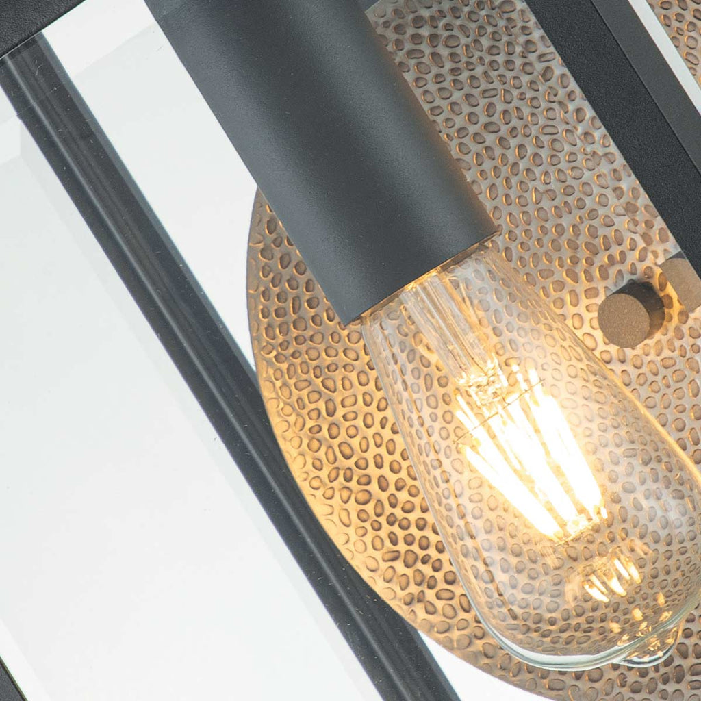 Außen-Wandleuchte Byron (Graphite with Pewter Reflector) 1x - Elstead Lighting