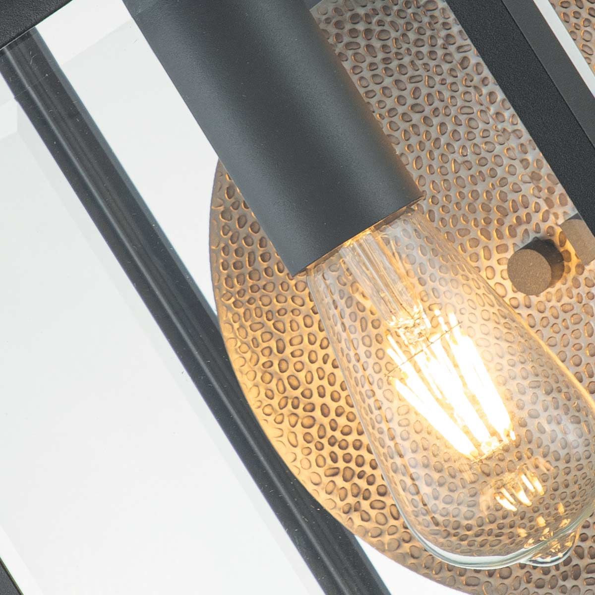 Außen-Wandleuchte Byron (Graphite with Pewter Reflector) 1x - Elstead Lighting