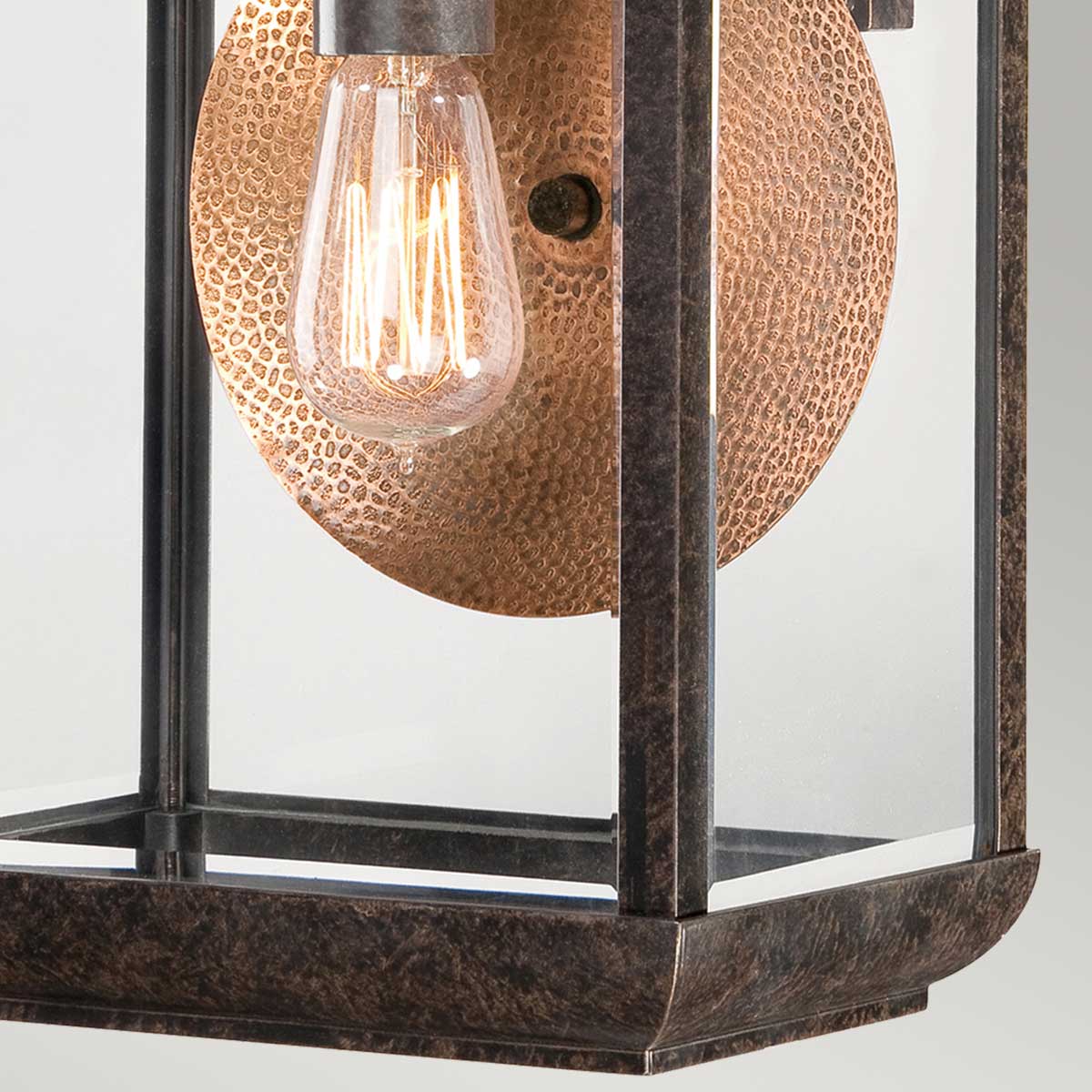 Außen-Wandleuchte Byron (bronzefarben) 1x - Elstead Lighting