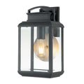 Außen-Wandleuchte Byron (Graphite with Pewter Reflector) 1x - Elstead Lighting
