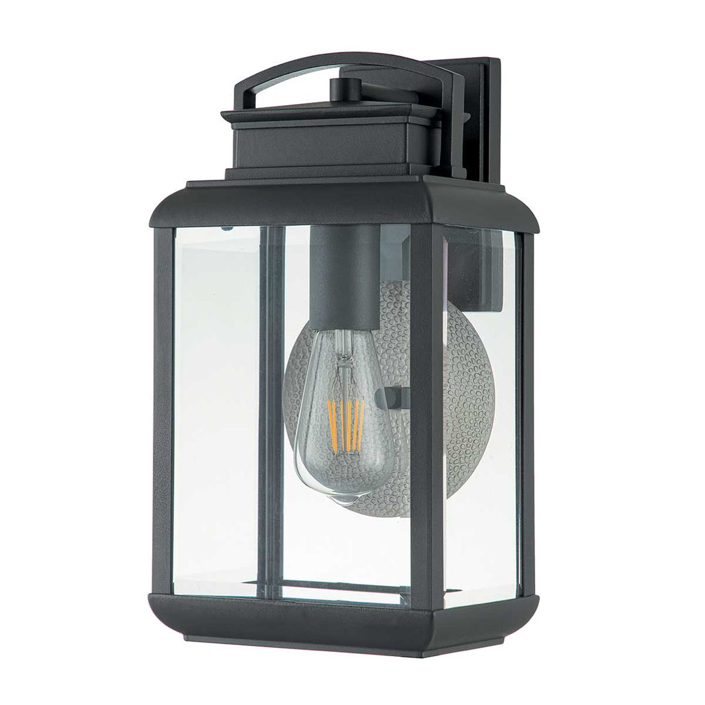 Außen-Wandleuchte Byron (Graphite with Pewter Reflector) 1x - Elstead Lighting