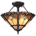 Deckenleuchte Cambridge (bronzefarben) 2x - Elstead Lighting