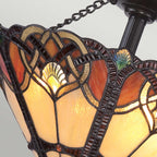Deckenleuchte Cambridge (bronzefarben) 2x - Elstead Lighting