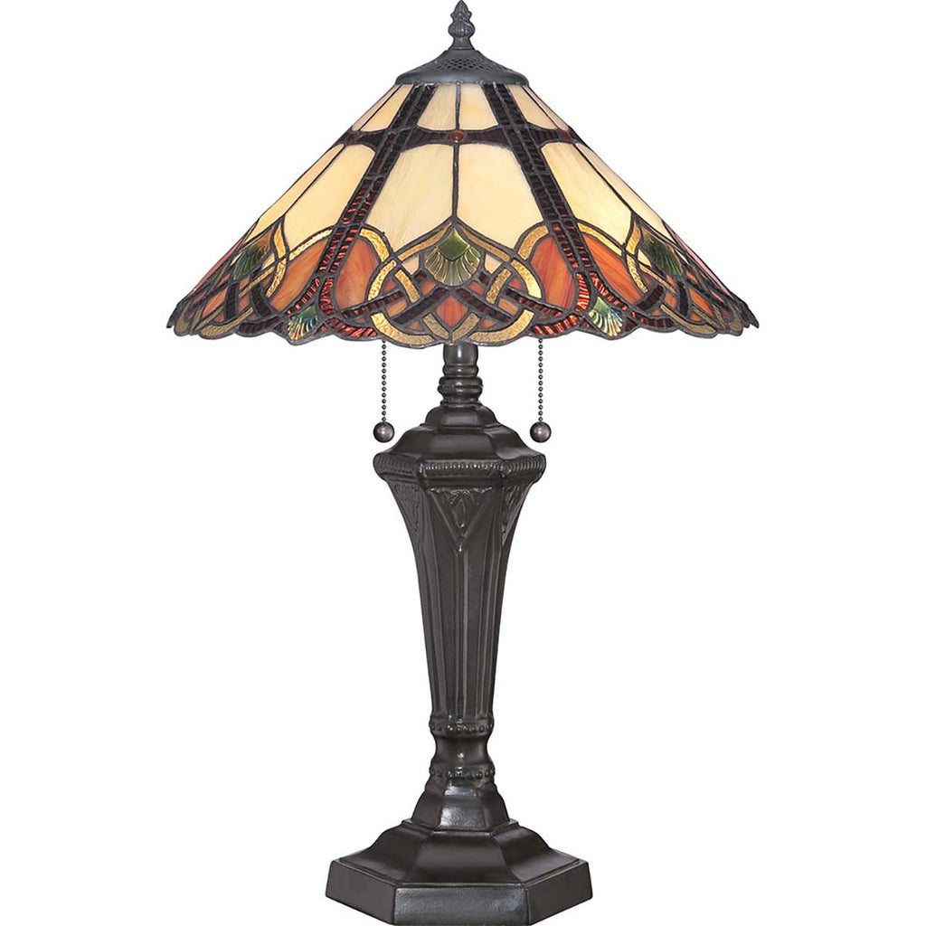 Tischleuchte Cambridge (bronzefarben) 2x - Elstead Lighting