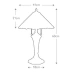 Tischleuchte Cambridge (bronzefarben) 2x - Elstead Lighting