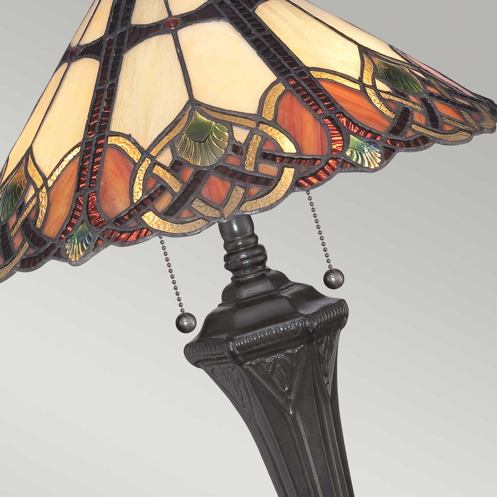 Tischleuchte Cambridge (bronzefarben) 2x - Elstead Lighting
