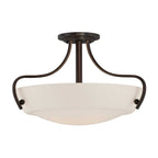 Deckenleuchte Chantilly (bronzefarben) 3x - Elstead Lighting