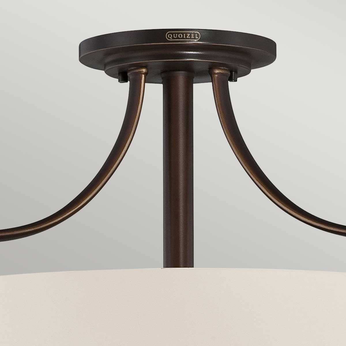 Deckenleuchte Chantilly (bronzefarben) 3x - Elstead Lighting