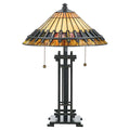 Tischleuchte Chastain (messingfarben) 2x - Elstead Lighting