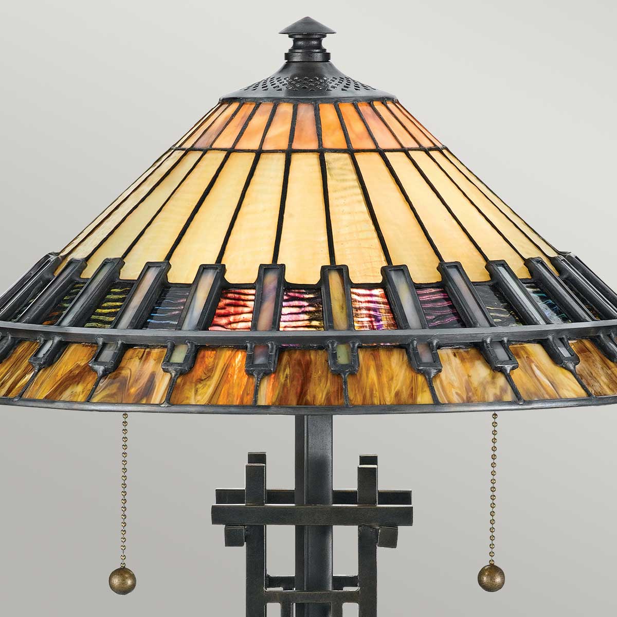 Tischleuchte Chastain (messingfarben) 2x - Elstead Lighting