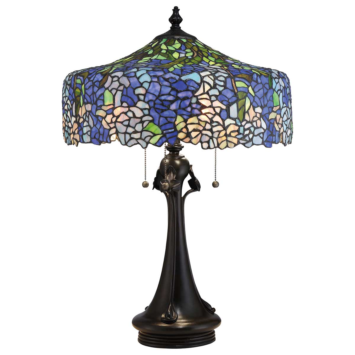 Tischleuchte Cobalt (bronzefarben) 3x - Elstead Lighting