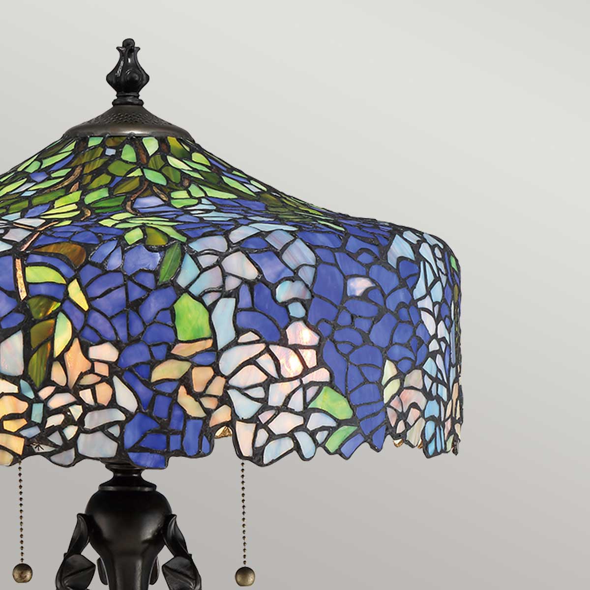 Tischleuchte Cobalt (bronzefarben) 3x - Elstead Lighting