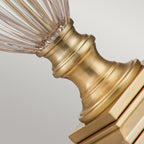 Tischleuchte Dennison (Nickel) 1x - Elstead Lighting