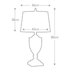 Tischleuchte Dennison (bronzefarben) 1x - Elstead Lighting
