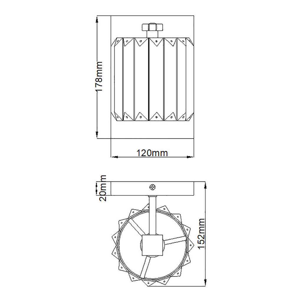 Bad-Wandleuchte Divine (verchromt) 1x - Elstead Lighting
