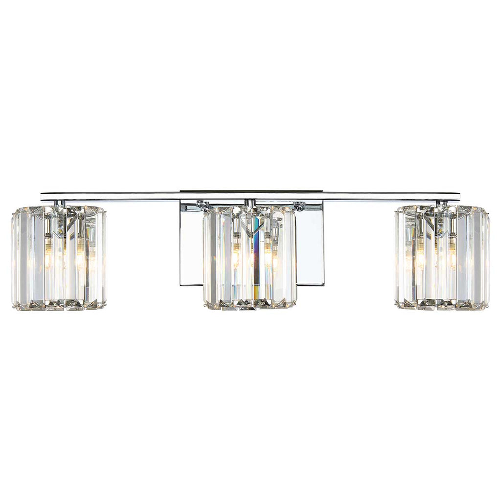 Bad-Wandleuchte Divine (verchromt) 3x - Elstead Lighting