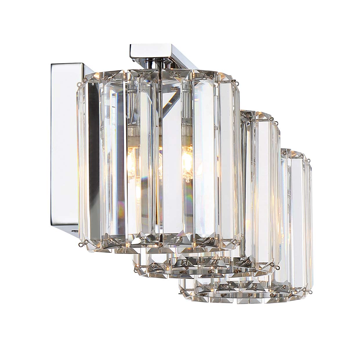 Bad-Wandleuchte Divine (verchromt) 3x - Elstead Lighting