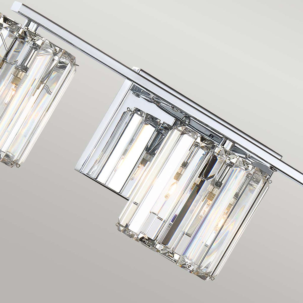 Bad-Wandleuchte Divine (verchromt) 3x - Elstead Lighting