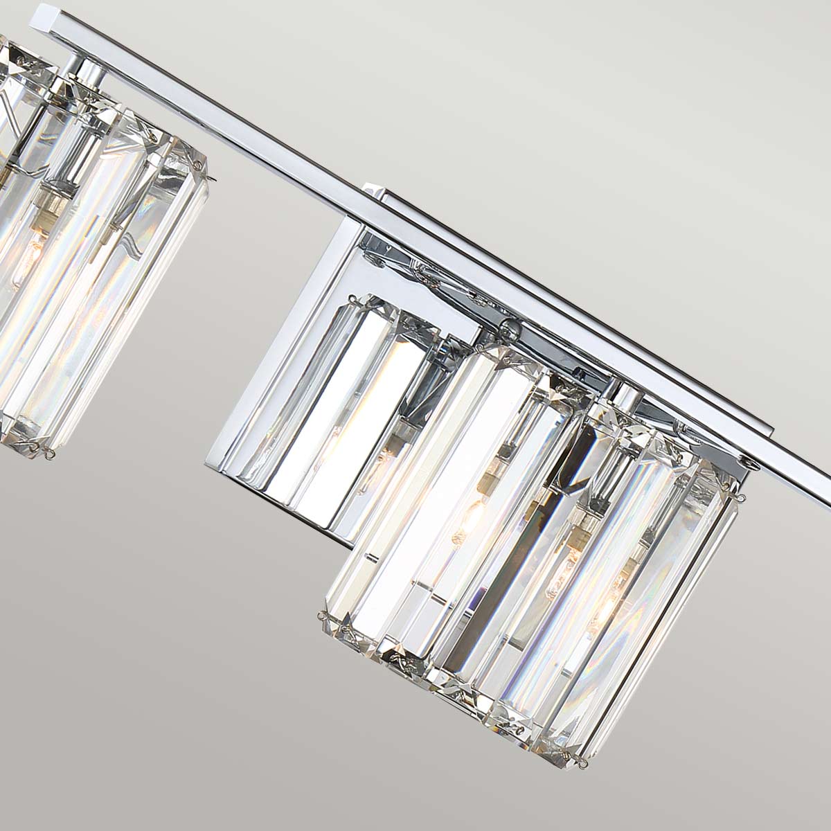 Bad-Wandleuchte Divine (verchromt) 3x - Elstead Lighting