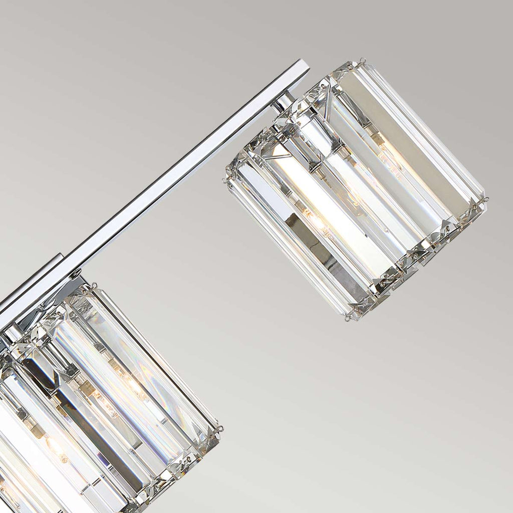Bad-Wandleuchte Divine (verchromt) 3x - Elstead Lighting