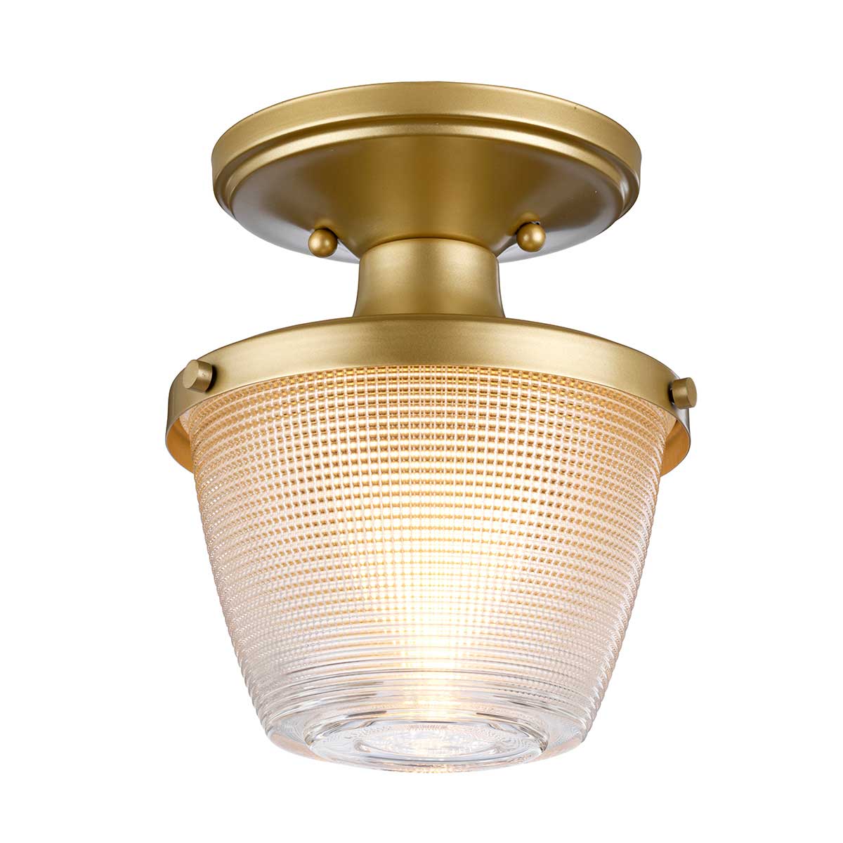 Bad-Deckenleuchte Dublin (messingfarben) 1x - Elstead Lighting