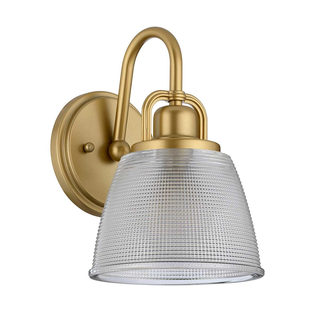 Bad-Wandleuchte Dublin (messingfarben) 1x - Elstead Lighting