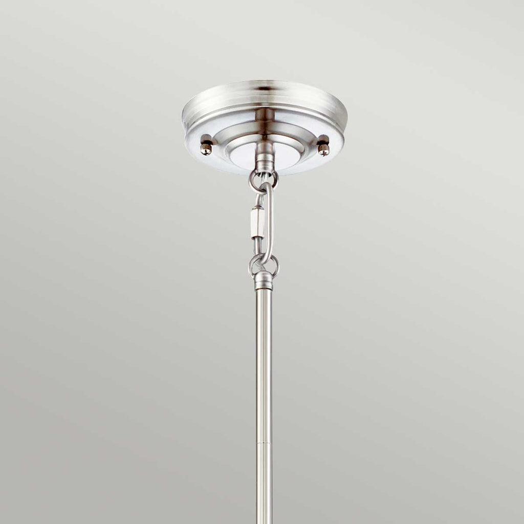 Pendelleuchte Emery (silberfarben) 1x - Elstead Lighting