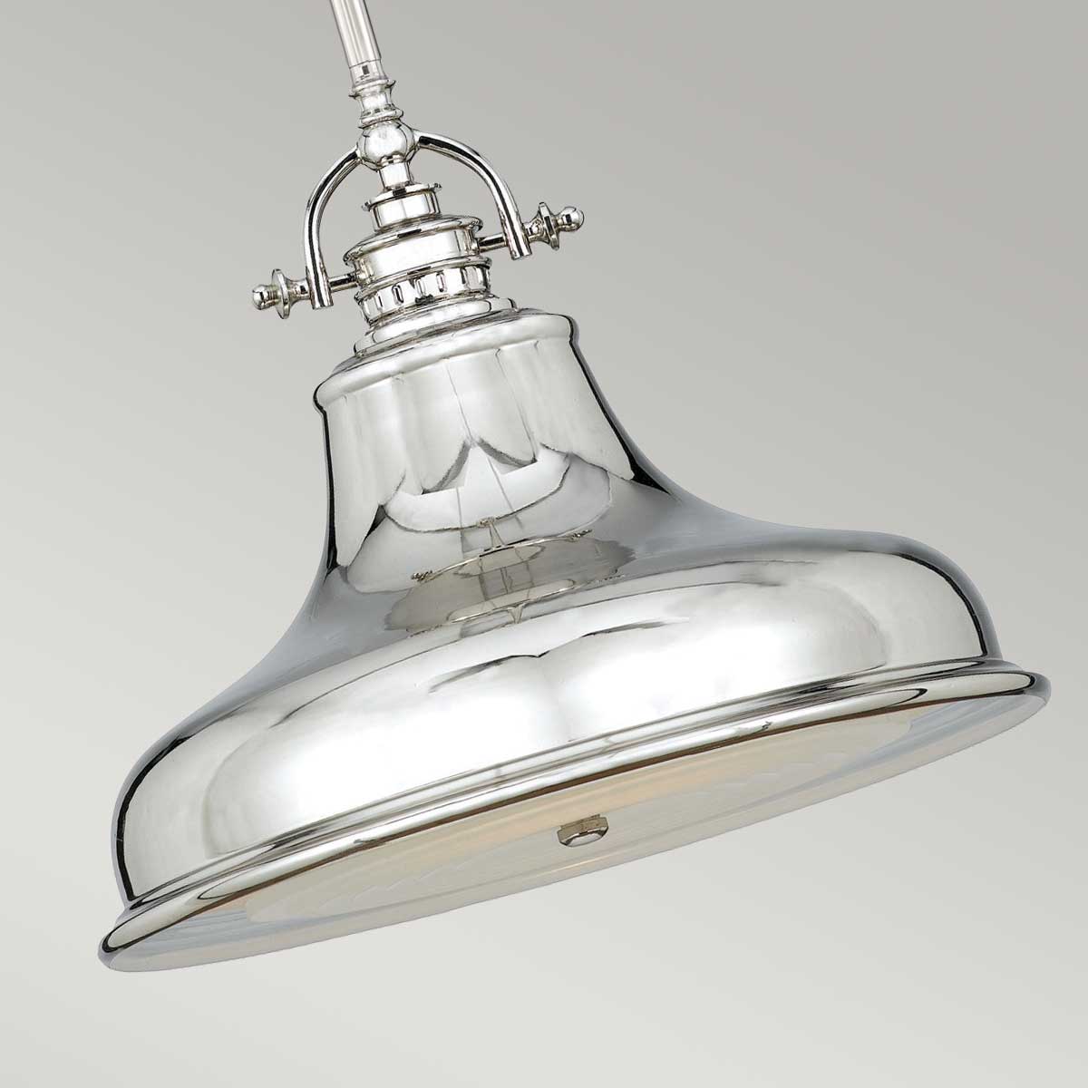 Pendelleuchte Emery (silberfarben) 1x - Elstead Lighting