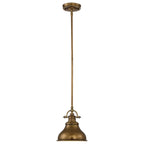 Pendelleuchte Emery (messingfarben) 1x - Elstead Lighting