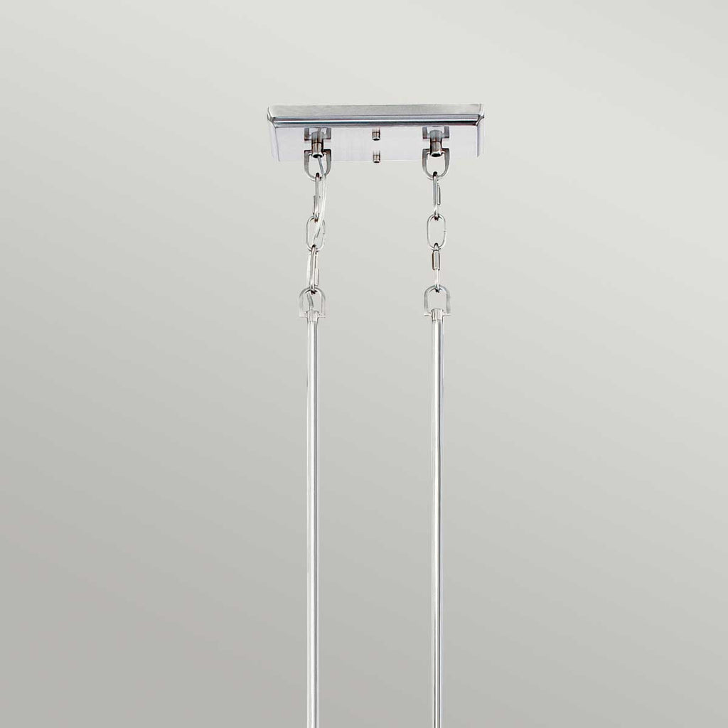 Pendelleuchte Emery (silberfarben) 3x - Elstead Lighting