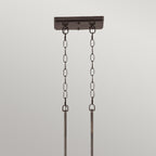 Pendelleuchte Emery (bronzefarben) 3x - Elstead Lighting