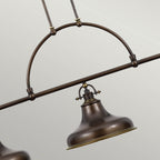 Pendelleuchte Emery (bronzefarben) 3x - Elstead Lighting